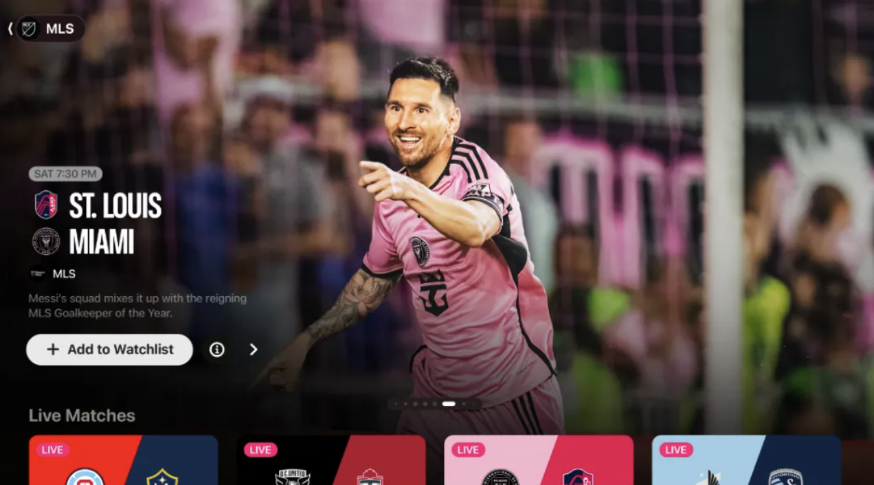 苹果加大体育版权的投入,不仅符合平台发展逻辑,也是他们非做不可的一件事。